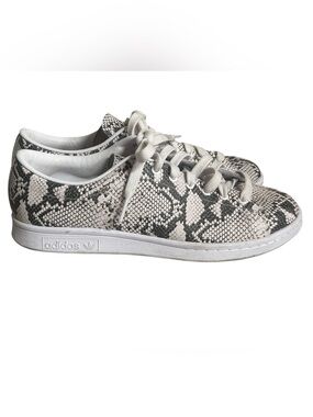 Adidas Stan Smith AOH 001 x Hyke White  Python Print Sneakers Size 7